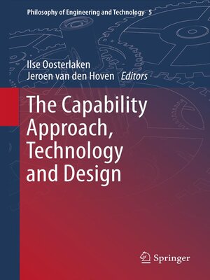 cover image of The Capability Approach, Technology and Design